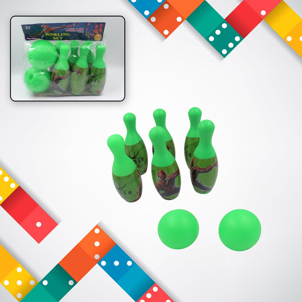 Bowling game set with pins and ball for kids