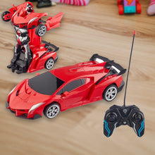 2 In 1 Automatic Robot Converted Remote Control Car With Light Scale 360°Drifting Deformation Robot Car Toy Kids Boys, Robot Convert Unique Toy For Boys (1 Pc)