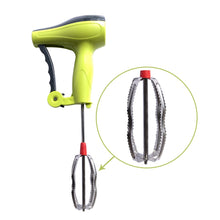 Manual hand blender with stainless steel blades