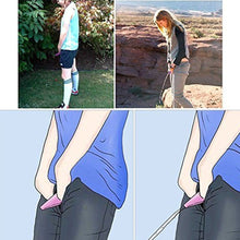 Stand pee funnel for women with a discreet and portable design