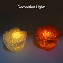 Unique LED lamp with crystal design