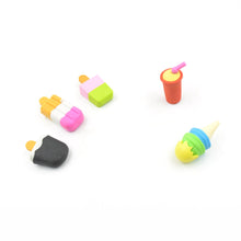 Mini Eraser Set for Kids (5 Pieces) - Fun Designs, Party Favors, School Prizes