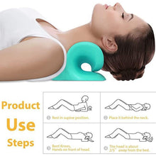 Acupressure cervical pillow for neck pain