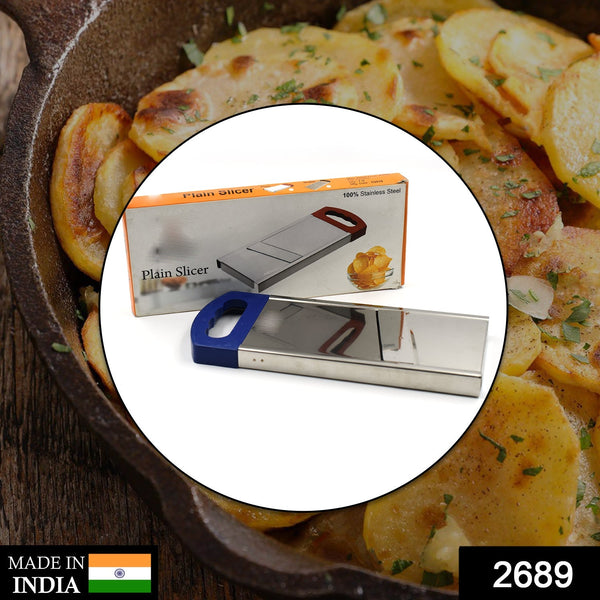 Simple potato slicer, ideal for everyday kitchen tasks and potato preparation.