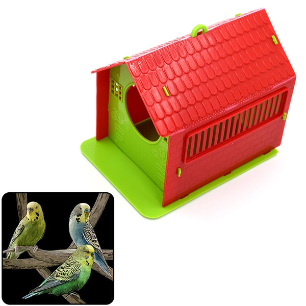 Wooden birdhouse for small birds