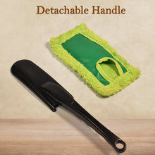 Microfiber duster for car with large brush for effective cleaning