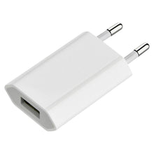 USB wall charger adaptor only for iPhone, Android, and smart phones, showing detailed design