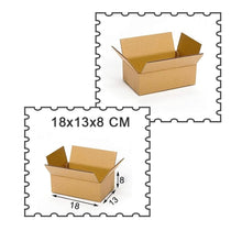 Brown box for product storage and shipping.